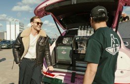 Bentley collaborates with Joe & the Juice, 2025, Bentayga coffee machine in boot